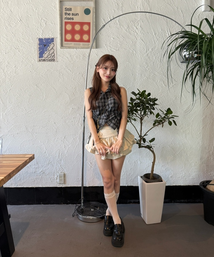 시어 메쉬 양말 화이트