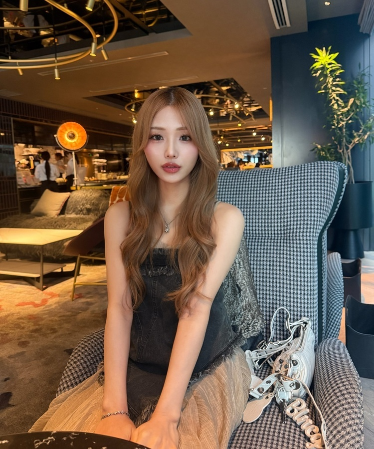 페이드 데님 원피스 흑청