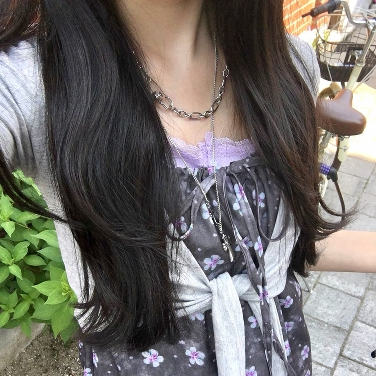 リボン半袖ボレロカーディガン GREY