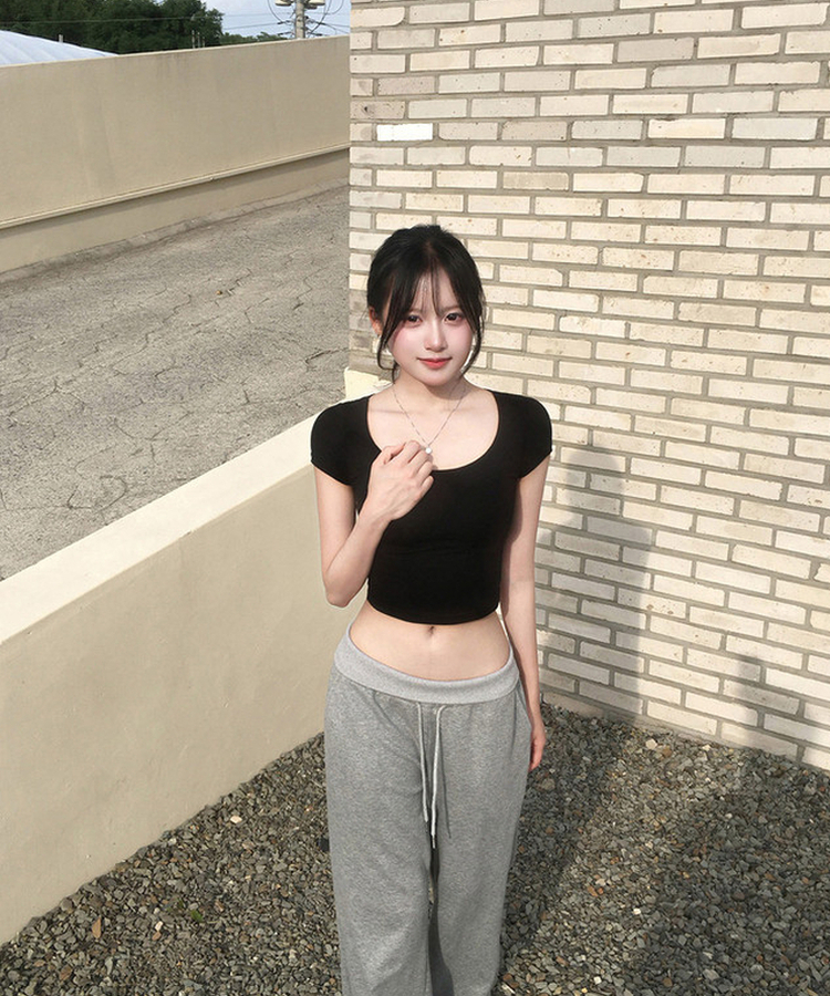 【丈別】バンディングブーツカットトレーニングパンツ GREY