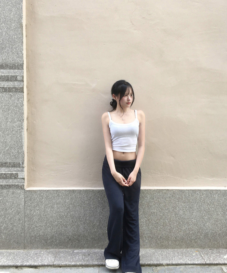 【丈別】バンディングブーツカットトレーニングパンツ NAVY