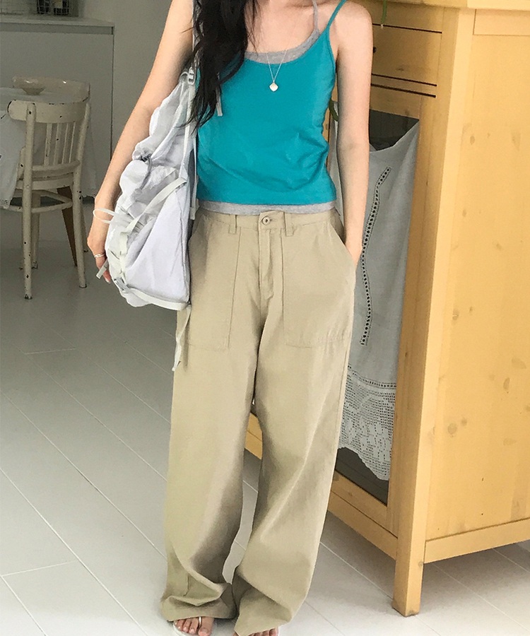 ポケットパンツ BEIGE