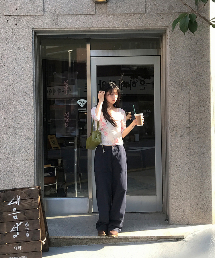 ポケットパンツ NAVY
