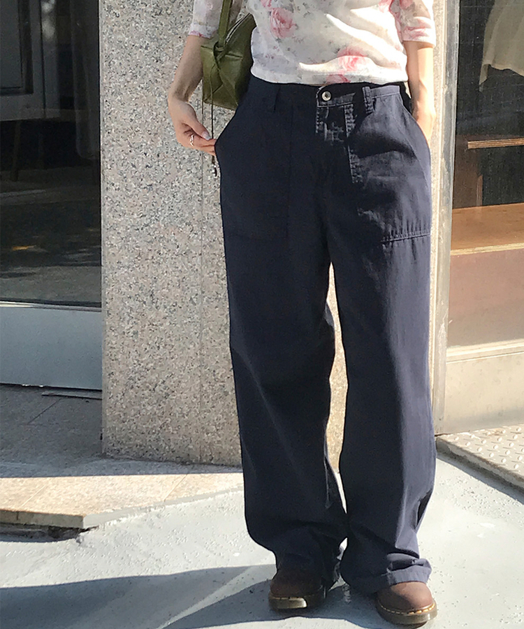 ポケットパンツ NAVY