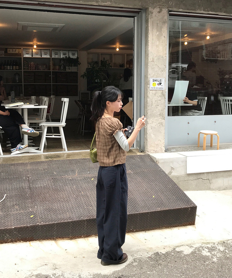 ポケットパンツ NAVY