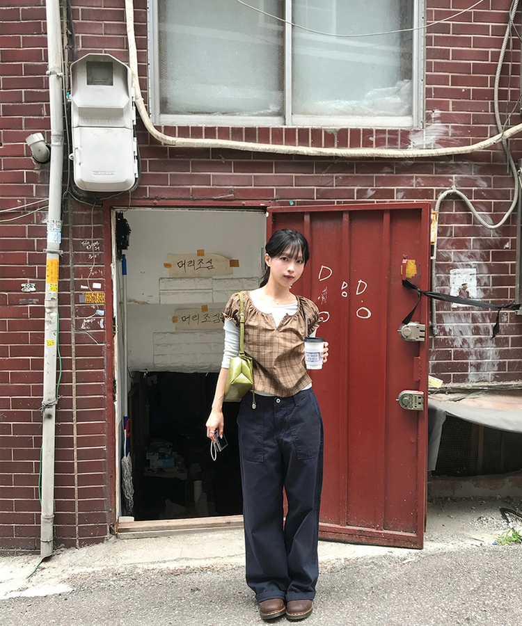 ポケットパンツ NAVY