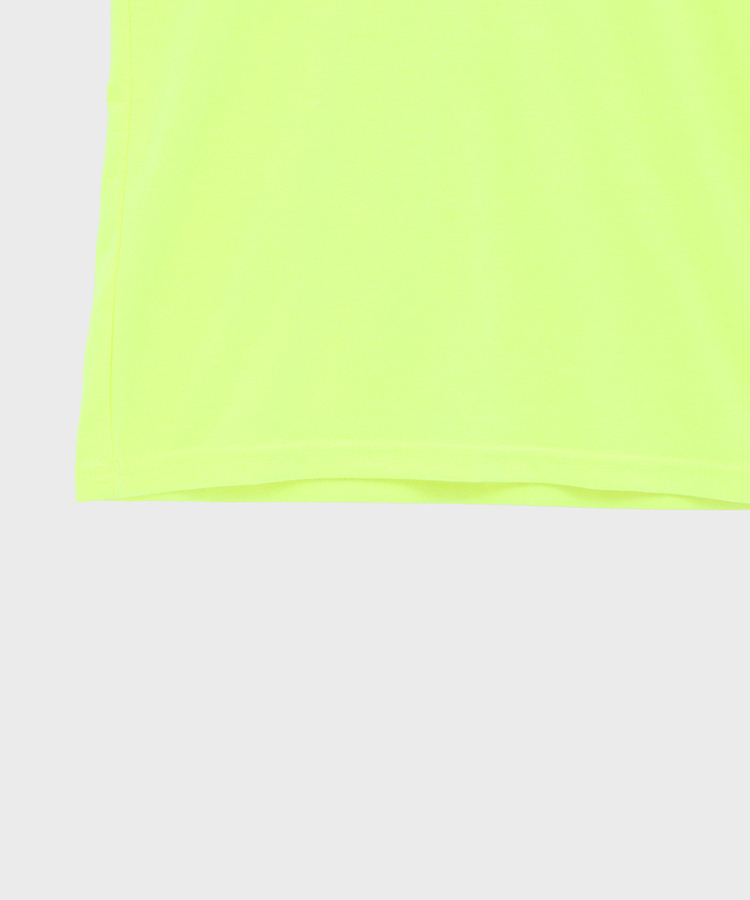 レタリングVネック半袖Tシャツ