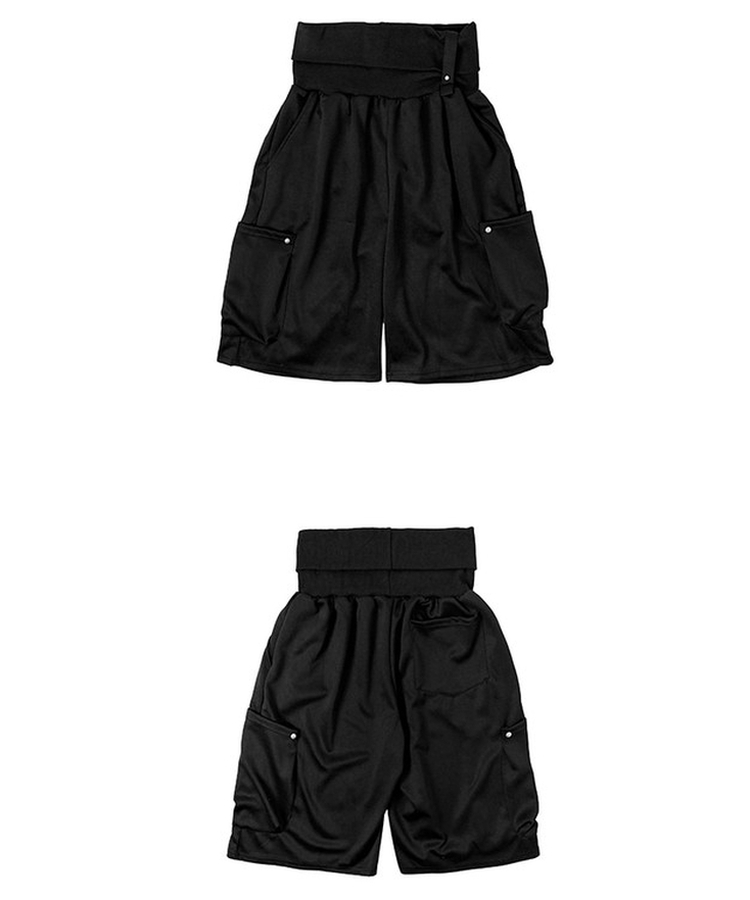 フォールドスタッズバミューダパンツ