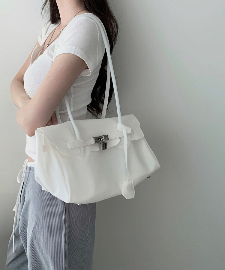 大容量ジェリーバッグ(7color) WHITE