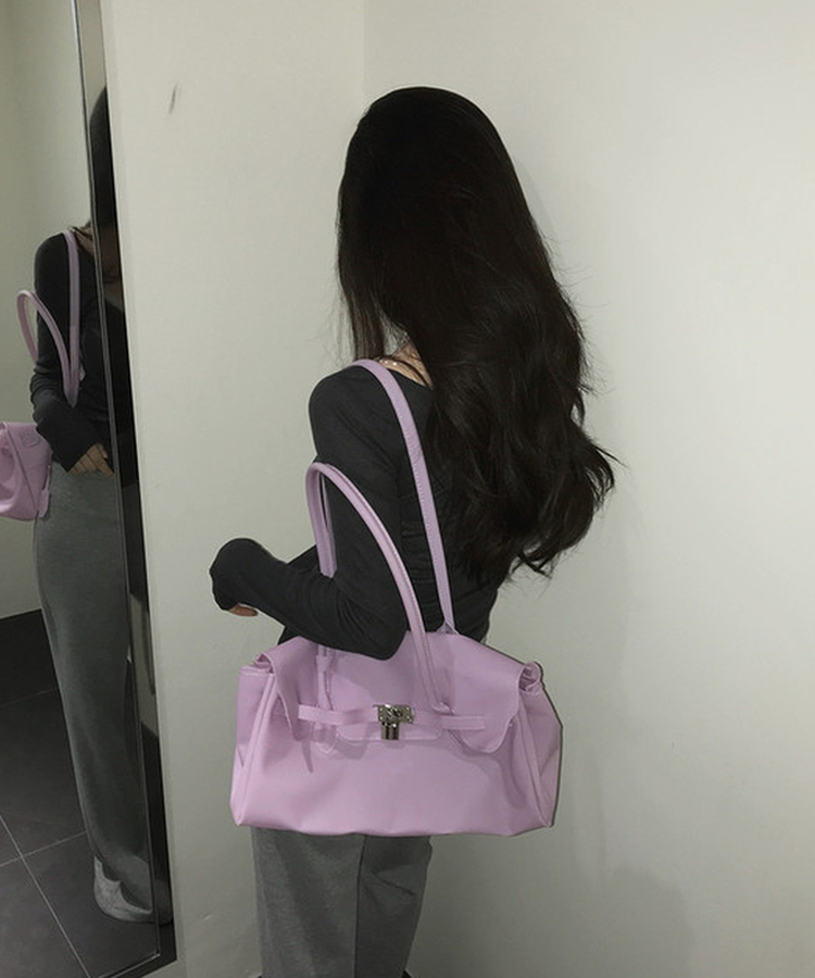 大容量ジェリーバッグ(7color) LIGHT PURPLE