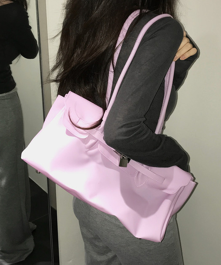 大容量ジェリーバッグ(7color) LIGHT PURPLE