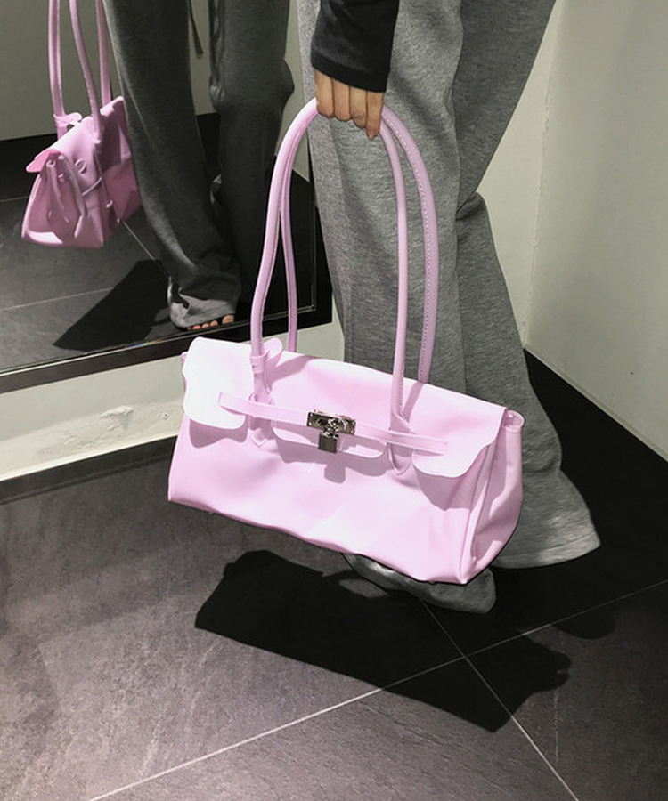 大容量ジェリーバッグ(7color) LIGHT PURPLE