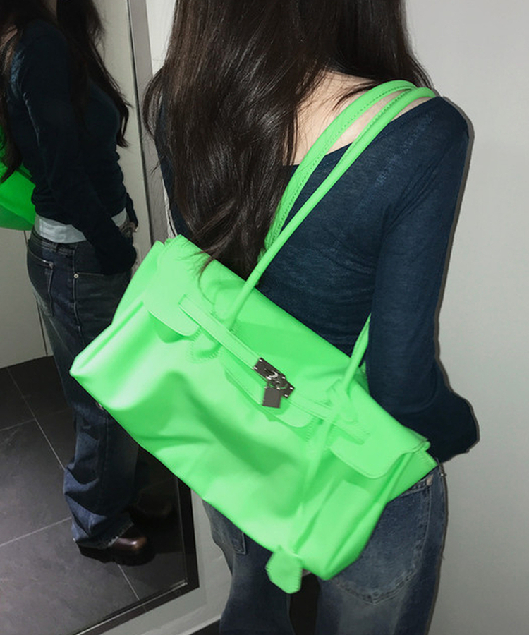 大容量ジェリーバッグ(7color) GREEN