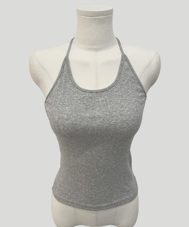 ホルターネックレイヤードキャミソール(5color)