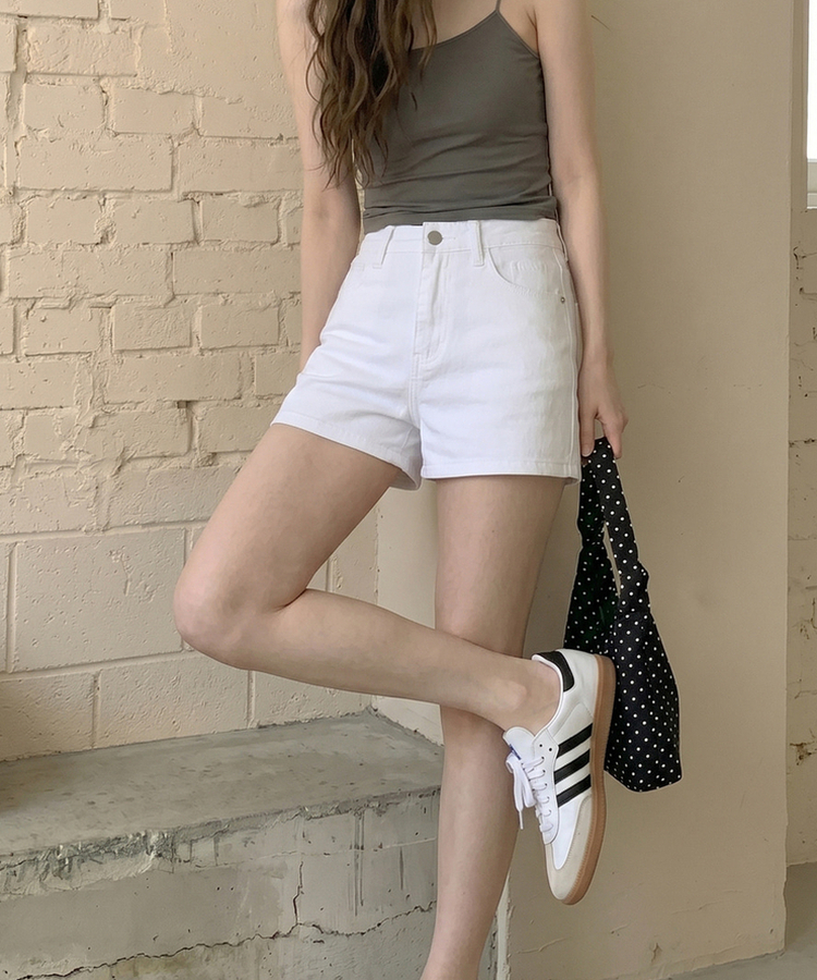 ストレッチベーシックショートパンツ IVORY