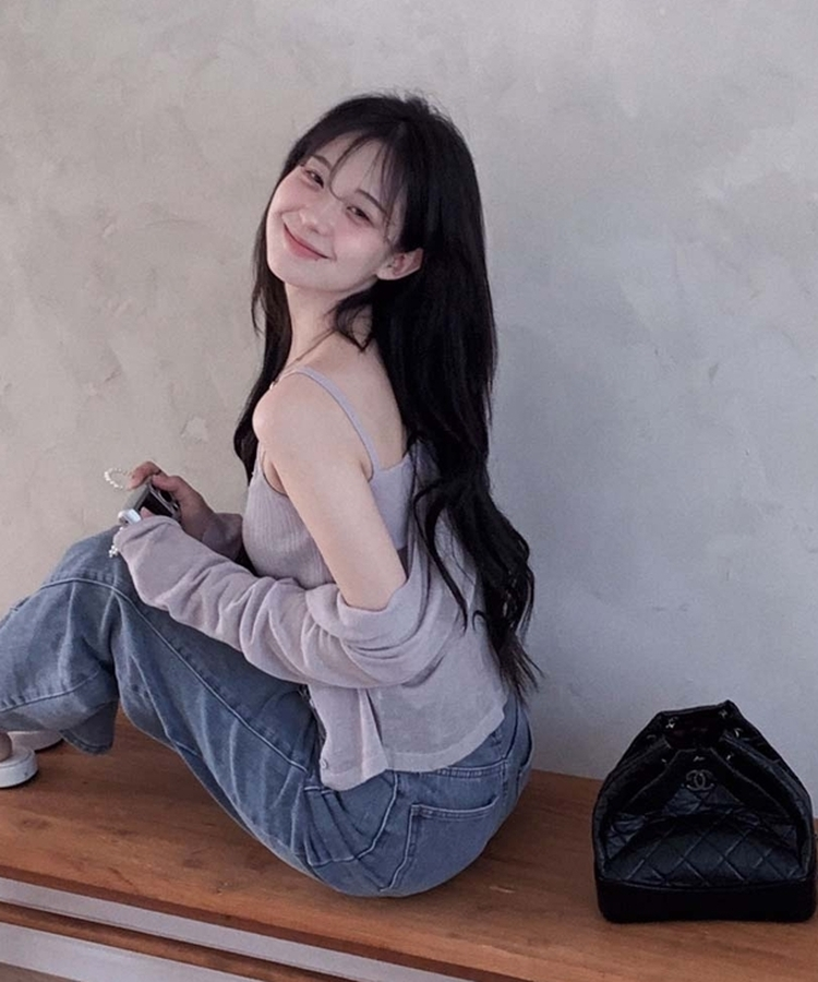 【丈別】ウォッシュドセミワイドデニムパンツ LIGHT DENIM