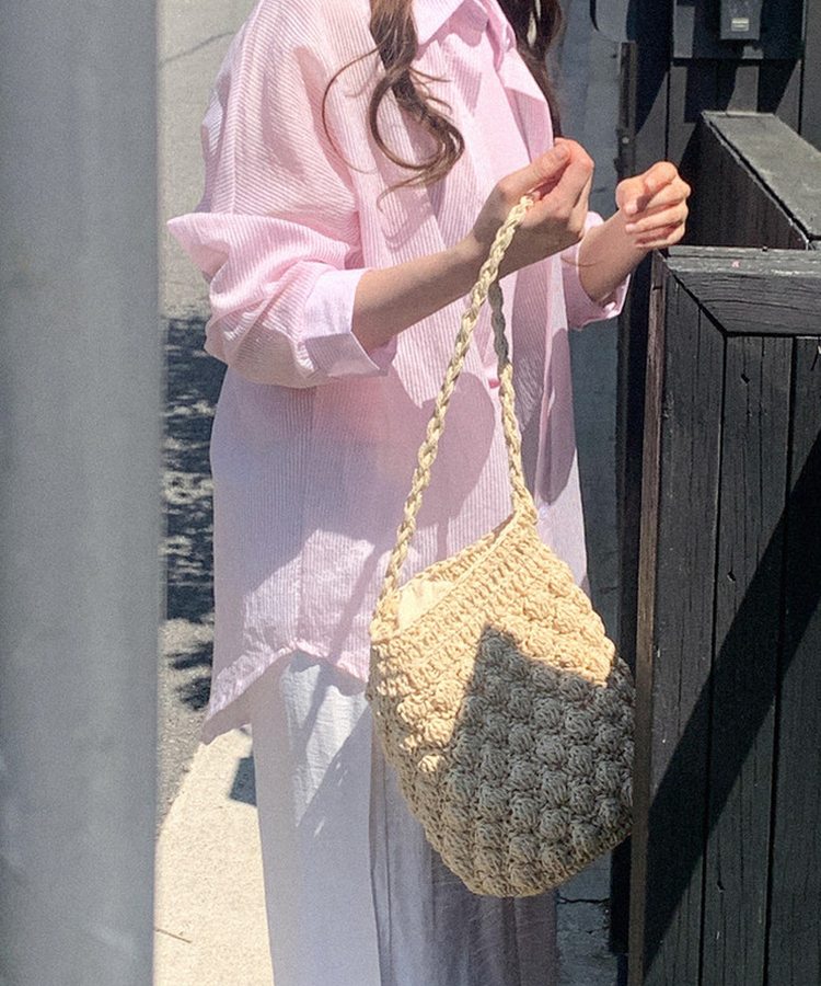 ウエストゴムワイドパンツ IVORY