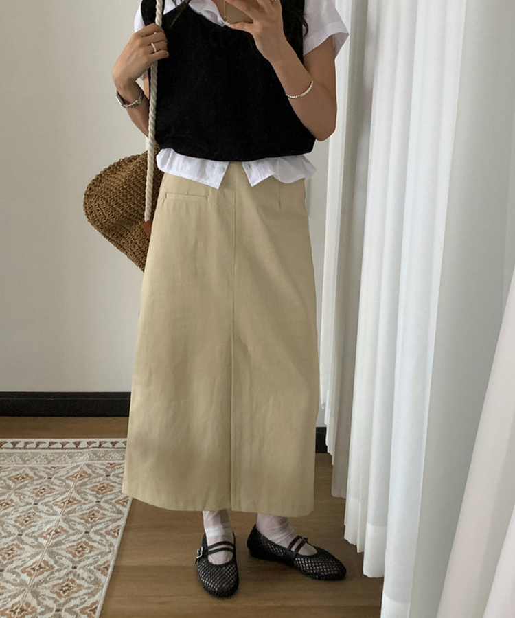 メッシュメリージェーンフラットシューズ BLACK