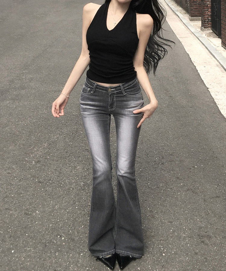 체브 스판 홀터넥 나시 민소매 슬리브리스 모달 레이어드 슬림핏 여리여리 데이트룩 사계절이너 여름신상여름나시 블랙