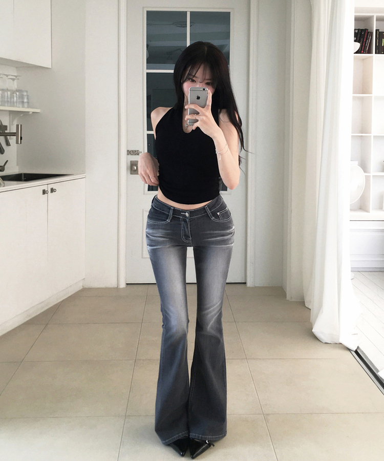 체브 스판 홀터넥 나시 민소매 슬리브리스 모달 레이어드 슬림핏 여리여리 데이트룩 사계절이너 여름신상여름나시 블랙