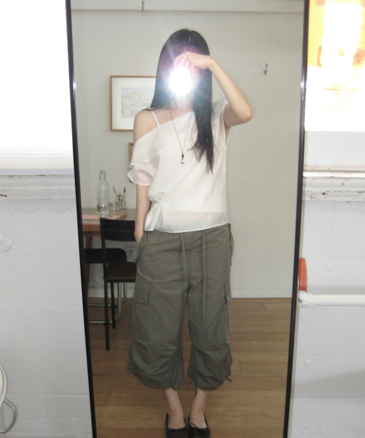 カプリカーゴパンツ KHAKI