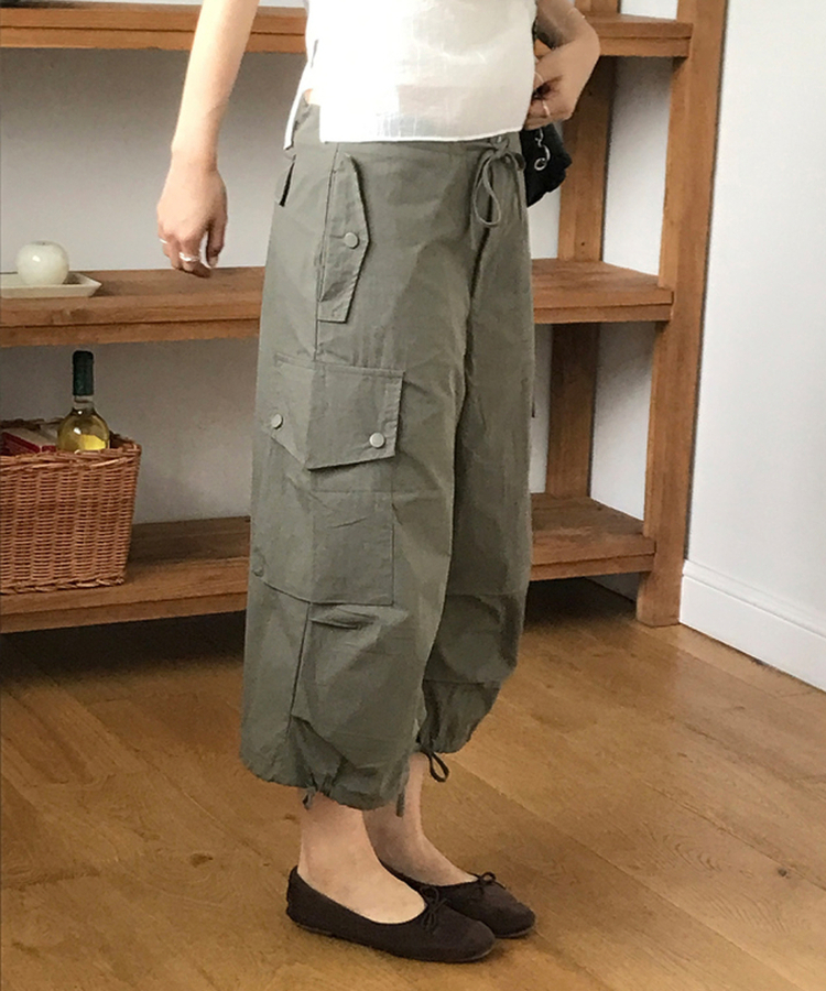 カプリカーゴパンツ KHAKI