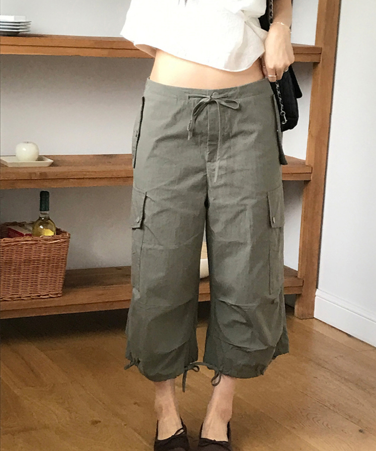 カプリカーゴパンツ KHAKI