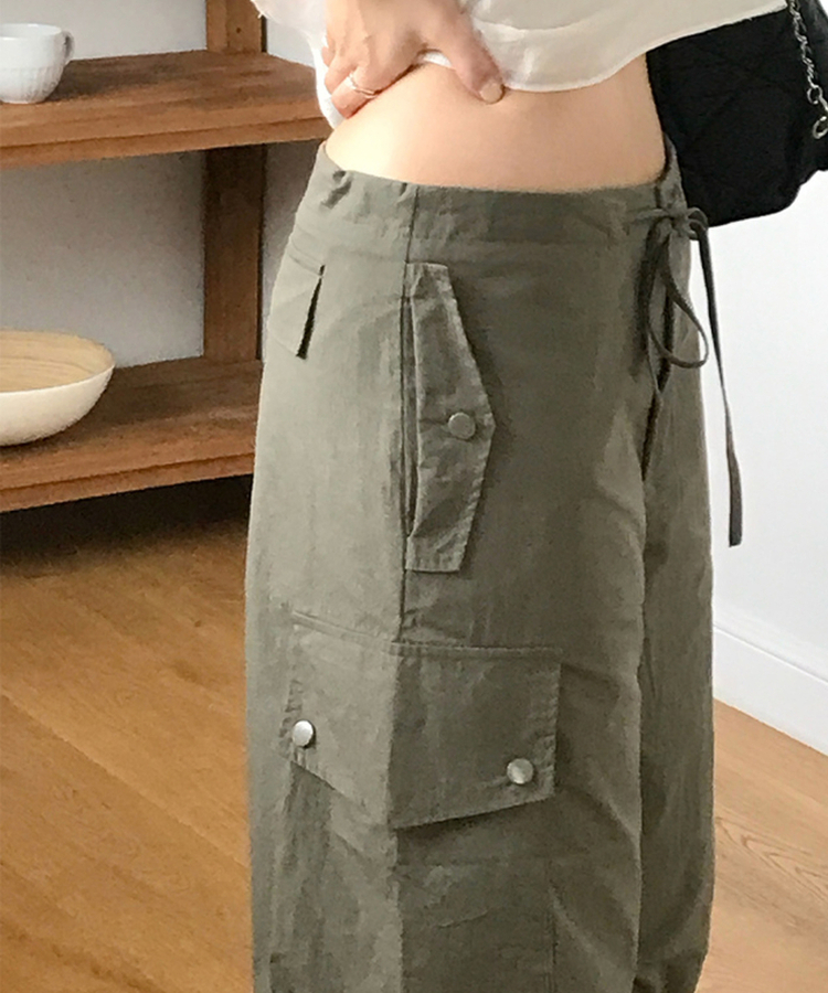 カプリカーゴパンツ KHAKI