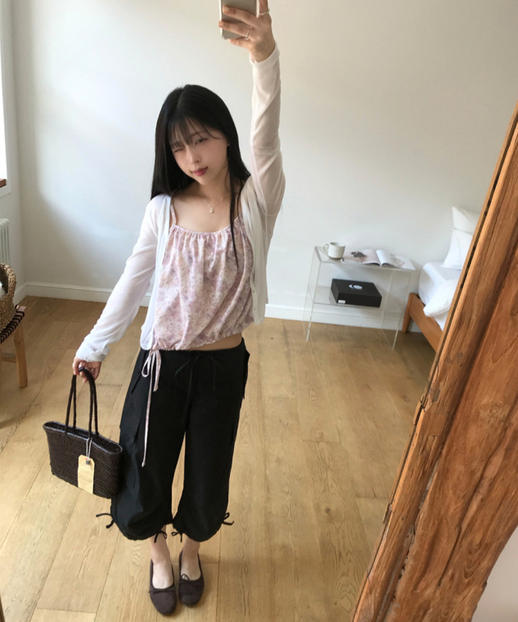 カプリカーゴパンツ BLACK