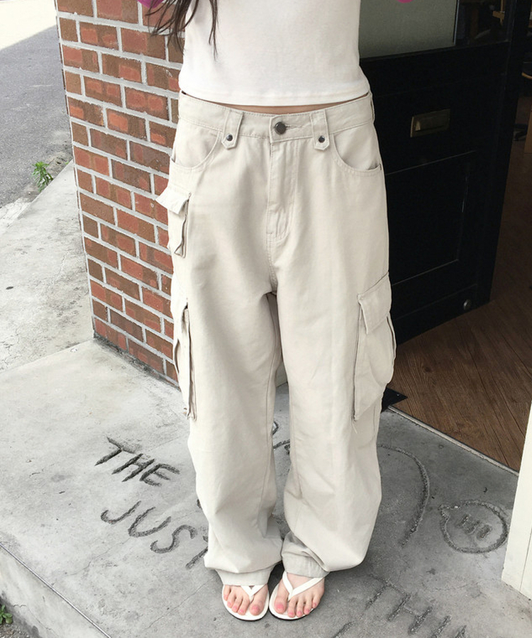 スリムトングサンダル IVORY