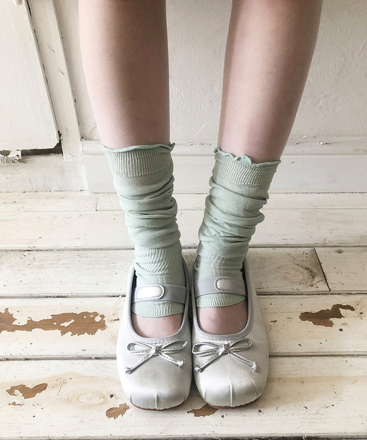 ベーシックサマーレッグウォーマー MINT