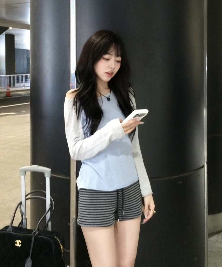 サマーラグラン長袖Tシャツ SKY BLUE