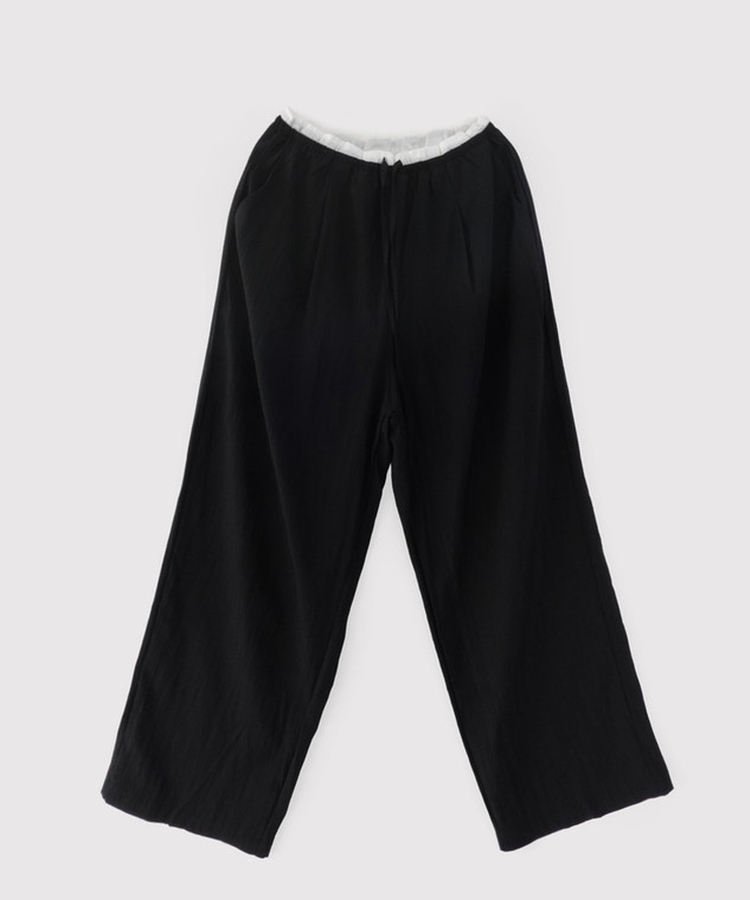 レイヤードバンディングパンツ