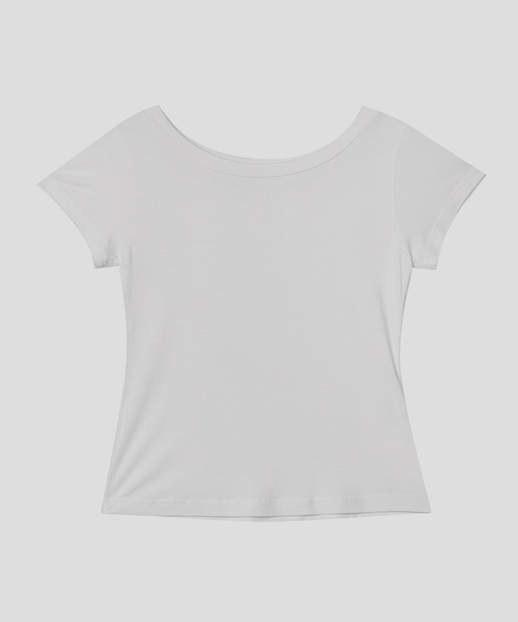 オフショルダー半袖Tシャツ