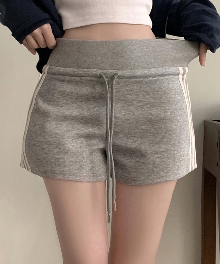 ラインバンディングトレーニングパンツ＋ショートパンツ GREY