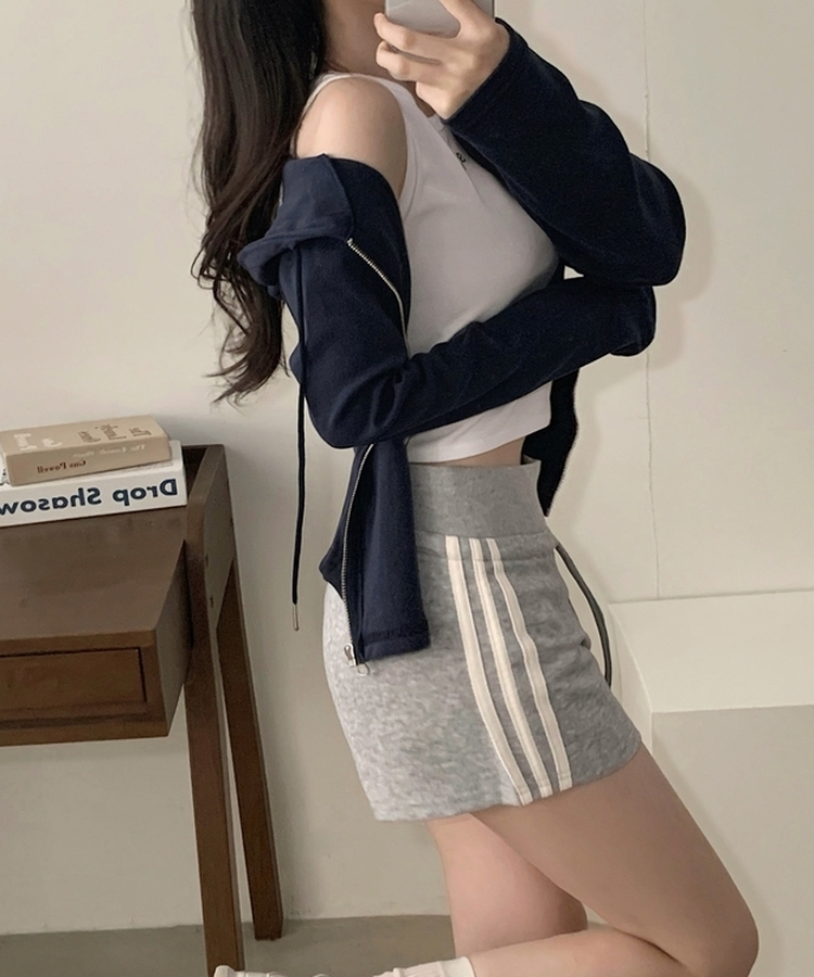 ラインバンディングトレーニングパンツ＋ショートパンツ GREY