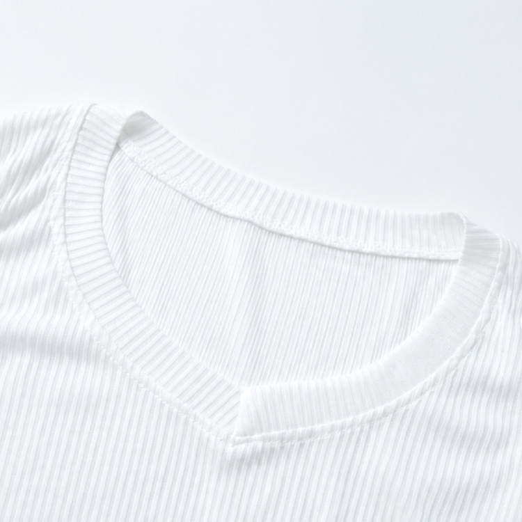 【SET】ニットTシャツ＋キャミソール＋スカートパンツ