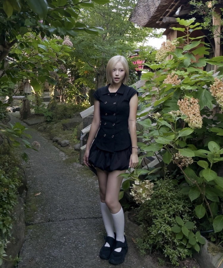 ベイトジャケットTシャツ BLACK