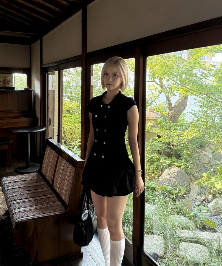 ベイトジャケットTシャツ BLACK