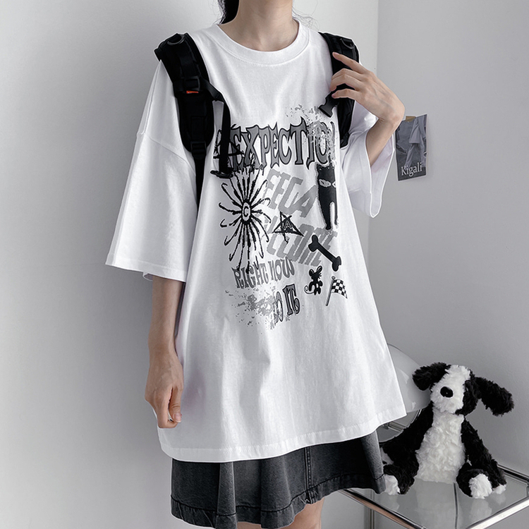 ヴィンテージオーバーサイズ半袖Tシャツ｜半袖Tシャツ｜韓国