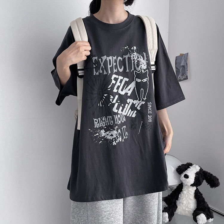ヴィンテージオーバーサイズ半袖Tシャツ｜半袖Tシャツ｜韓国