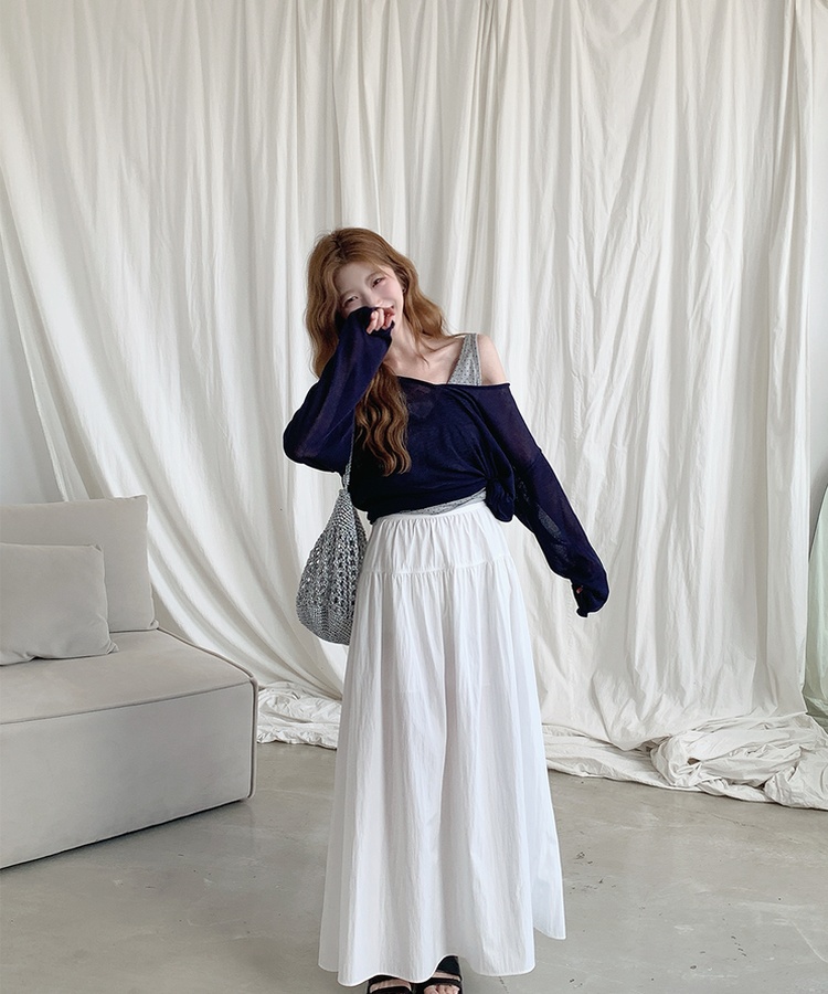 Vネックシースルーセーター(5color)|ニット|韓国ファッション通販 SONA Vネックシースルーセーター(5color)|ニット|韓国ファッション通販 SONA