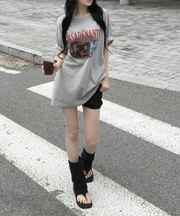 メッシュトングミドルブーツ BLACK