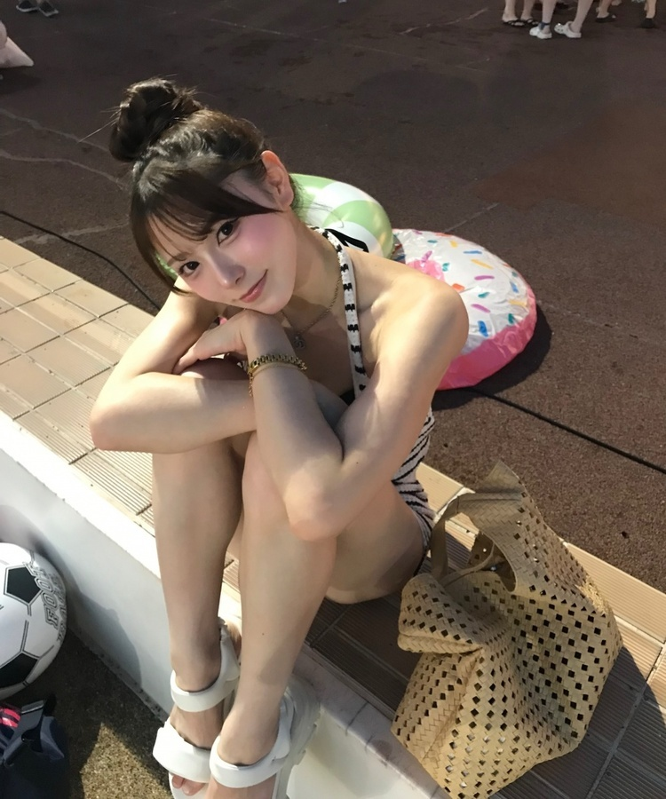 メッシュ編みショルダーバッグ BEIGE