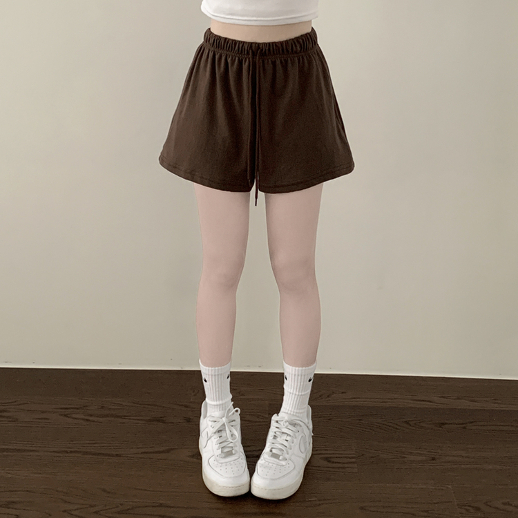 와이드 핀턱 버뮤다 트레이닝 3부 4부 6부 7부 반바지 장마룩 장마팬츠 브라운