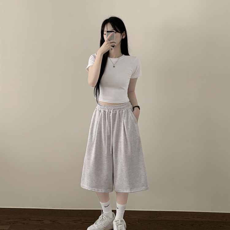 와이드 핀턱 버뮤다 트레이닝 3부 4부 6부 7부 반바지 장마룩 장마팬츠 백메란지