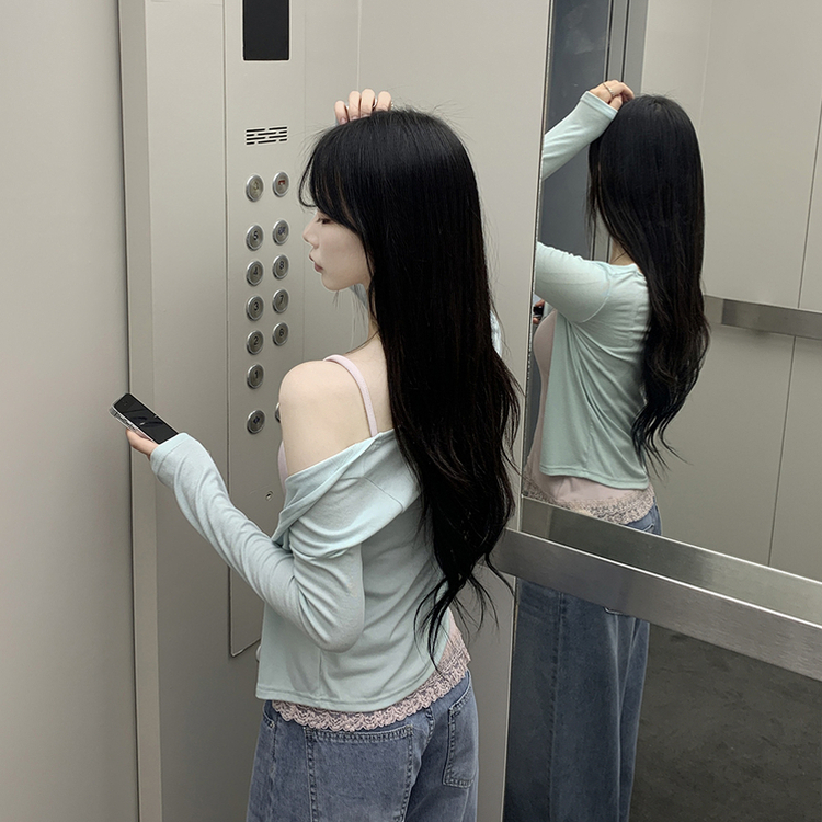 부드러운 차르르 오픈 여름 숄가디건 팔뚝살커버 살탐방지 민트코어 민트