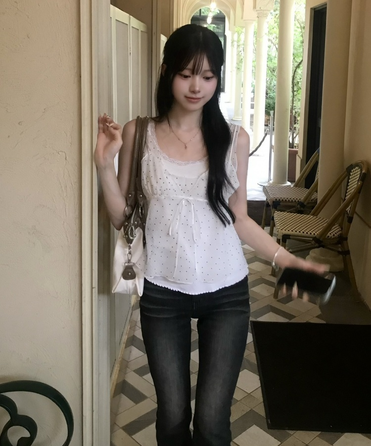 ヴィンテージスタッズベルトバック BEIGE