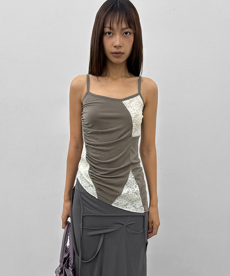◇ELBORN◇ Stella レース キャミソール ノースリーブ 34 ◇ELBORN