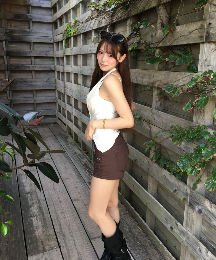 ウエスタンリベットカーゴショートパンツ BROWN